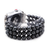 Fashion Jewelry Watch Strap for Iwatch 5 4 3 Bracelet Bead String Wristband Replacement Apple Watchband Women Girl Wriststrap