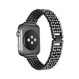 Diamond Strap For Apple Watch band 44mm 40mm 42mm 38mm Luxury watchband Stylish Crystal belt bracelet iWatch series 3 4 5 se 6
