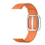 Leather loop bracelet Modern Buckle Band For Apple Watch Series 5 4 40mm/44mm bracelet strap for iWatch Series 3/2/1 38mm/42mm