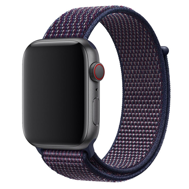 Velcro Sport Loop strap For Apple Watch bands 45mm 42mm 38mm iwatch series 7 6 5 4 3 2 44mm 41mm 40mm Accessorie Soft Nylon bracelet Replacement