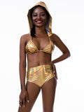 Shiny Night Club Mini Holographic Metallic Booty Shorts Liquid Wet Look Dance Bottoms Summer Raves Festivals Outfit