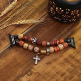 Wooden Beads Jewelry Bracelet for Apple Watch SE Band Series 6 5 4 3 Women Girl Fashion Strap for iWatch 40mm 44mm 38/42mm Belt