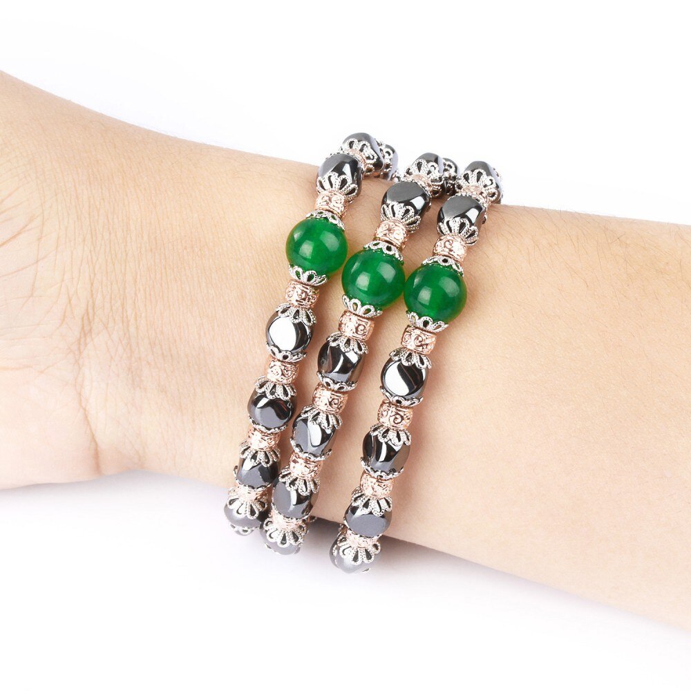 Flexible Cord Pearl Agate Strap for Apple Watch Series 4 3 2 1 Band for iWatch Watchband Wrist Band Woman Fashion Bracelet
