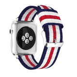 Nylon strap For Apple Watch 5 4 band 44mm/42mm iwatch 3 band 40mm/38m pulseira woven canvas wrist bracelet belt watch Accessories