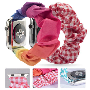 Elastic Strap for apple watch band 45mm 44mm 40mm apple watch 7 6 5 4 3 2 1 iwatch band 42mm 41mm 38mm women bracelet watchband Accessories