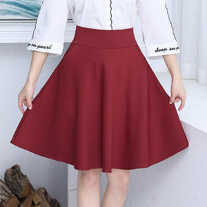 A Line Short Skirts Women Beach Office Wear High Waist Chic Black Cotton Suits With Skirt