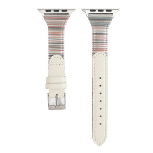 Band For Apple Watch Series 5/4/3/2/1 38mm 42mm 40mm 44mm Leather Breathable Bracelet wrist Strap Sport Loop for iwatch series