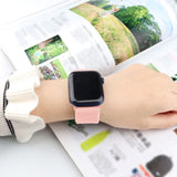 Adjustable Elastic Nylon solo Loop Strap for Apple watch band 44mm 40mm 38mm 42mm Scrunchie bracelet iWatch series 3 4 5 6 se