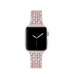 women Diamond watch strap For Apple Watch Band 38mm 42mm 40mm 44mm stainless steel strap iWatch series 5 4 3 2 1 bracelet belt
