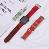 Nylon braid Jumping Single Tour Strap for iWatch 38mm 42mm sports band for Apple Watch 40mm 44mm bracelet 6 SE 5 4 321 Series