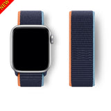 Nylon Loop Strap For Apple Watch 6/SE/5/4 42MM 44MM Band Replacement Wristband For iwatch 3/2/1 38MM 40MM Bracelet Accessories