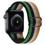 Adjustable Elastic Nylon solo Loop Strap for Apple watch band 44mm 40mm 38mm 42mm Scrunchie bracelet iWatch series 3 4 5 6 se