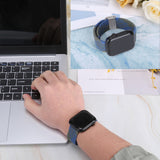 Adjustable Braided For Apple Watch iWatch Bands Series 40mm 44mm 38 40 6/SE/5/4/3 Solo Loop Stretchable Elastics Sport Wristband