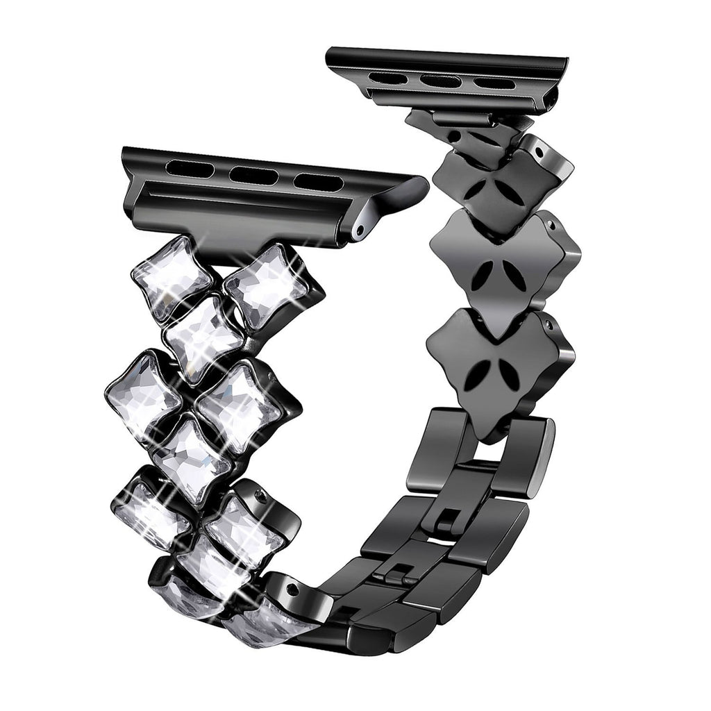 Apple Watch Band Women Diamond Bracelet Stainless Steel strap