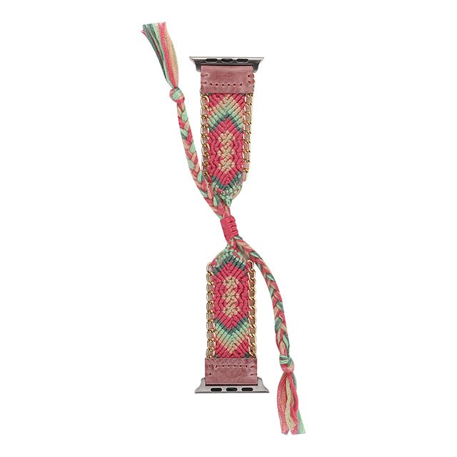 Fabric Braided Rope Strap for Apple Watch band 5 4 2 40/44mm 38/42mm nylon Adjustable Bracelet Band Watchband for iWatch 5/4/3/2