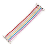 Bohemia Elastic Nylon Watch Strap for Apple Watch Band 42mm 44mm 38mm 40mm Scrunchie Solo Loop Bracelet for iwatch 6 SE 5 4 3