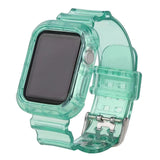 New Transparent Silicone Strap for Apple Watch Series Se 6 5 4 3 2 Band 40mm 44mm for Iwatch Se 5 4 3 Waterproof Strap 38mm 42mm