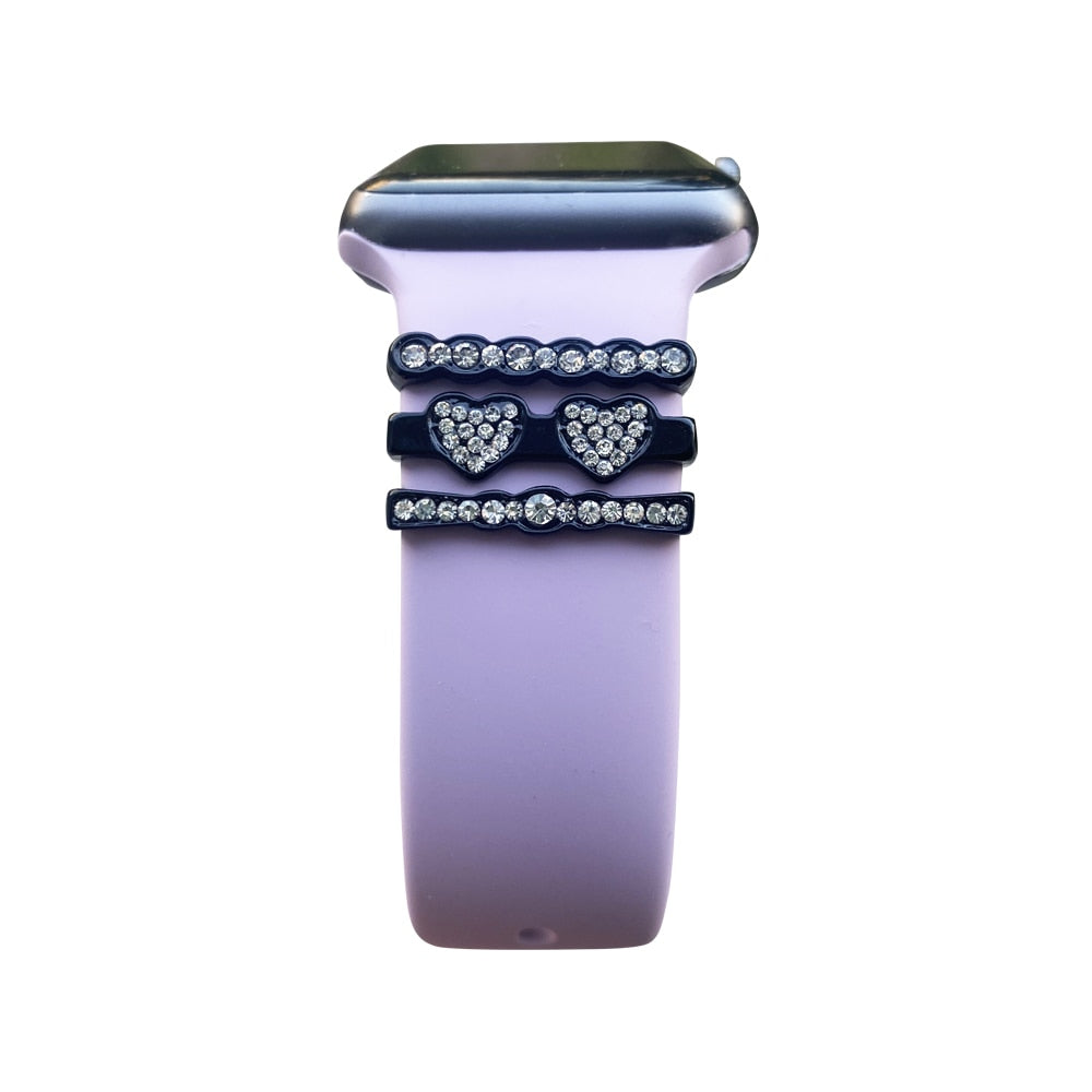 Watch Band Decoration Ring – Apple Diamond Ornament – iWatch Bracelet –  Giftsparkes