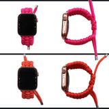 New Woven Nylon strap For Apple watch Band 42mm 38mm sport loop 44mm 40mm Bracelet For Iwatch Bands Series 5 4 3 2 Accessories