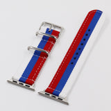 Nato Nylon Strap For iWatch 4 3 2 1 Watchband 42mm 44mm for Apple Watch Band 38mm 40mm For Russian flag stripes Wrist Bracelet