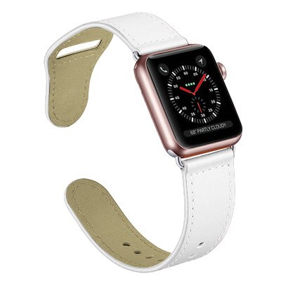 Leather Strap Pulseira Apple Watch Band Correa Bracelet Watchband