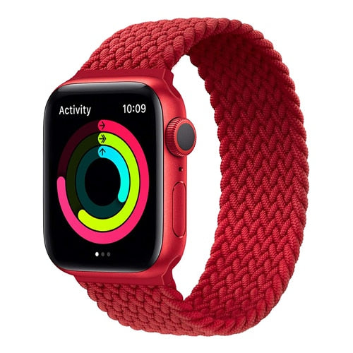 Solo Loop strap For Apple watch band 44mm 40mm iwatch band 42mm 38mm Elastic Braided nylon wristband apple watch 6/5/4/3/2/1/SE