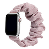 Scrunchie Strap for Apple watch band 44mm 40mm iWatch 42/38mm Elastic Nylon Solo Loop smart bracelet applewatch serie 5 43 SE 6