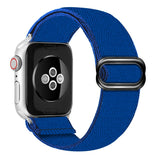 Soft and comfortable nylon Loop elastic buckle Apple watch band 38mm 42mm Series 6 SE 543 2 1 For iWatch Strap Nylon braid 44mm