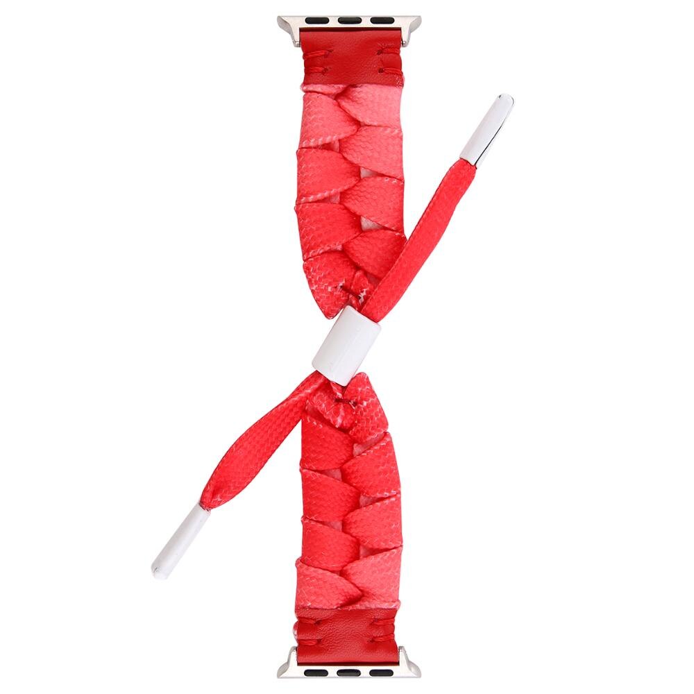 Strap for Apple Watch Band series 1/2/3 42mm 38mm WristBand Bracelet for iwatch 4/5 40mm 44mm Outdoor Sports Woven Nylon Rope