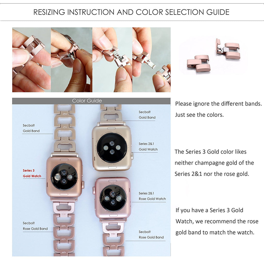 women Diamond watch Band for apple Watch 38mm 42mm 40mm 44mm Stainless Steel strap iwatch Series 5 4 3 2 1 Wrist band Bracelet