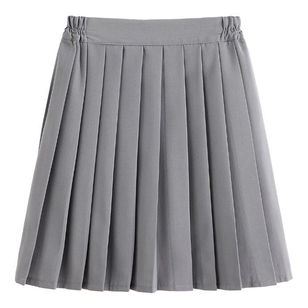 High Waist Short Pleated Black Mini Tennis Korean Navy Blue Skirts Summer y2k Bottoms