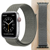 High Quality Nylon Sport Loop Replacment for Apple Watch band 44mm Series 5 4 3 2 1 Breathable Woven Strap 42mm iwatch 40mm 38mm