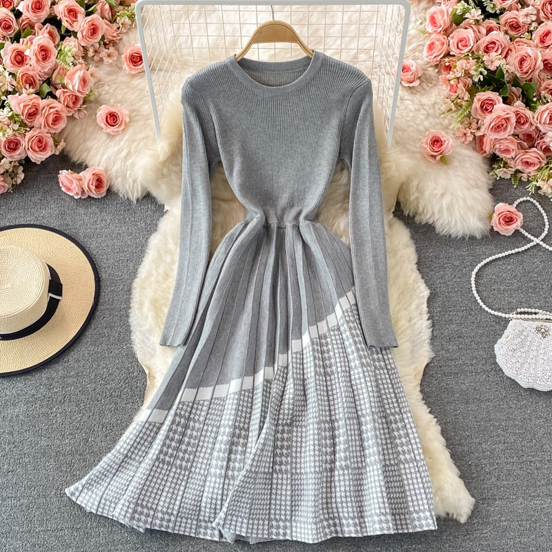 navy blue dress for baby girl Elegant Long Sleeve Bodycon Patchwork Pocket Shirt Dress on Luulla main image 1