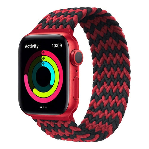 Solo Loop strap For Apple watch band 44mm 40mm iwatch band 42mm 38mm Elastic Braided nylon wristband apple watch 6/5/4/3/2/1/SE