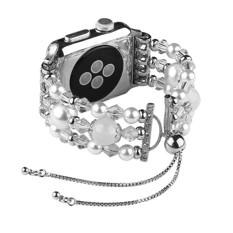 Fashion Pearl Strap Correa Apple Watch Bracelet Band