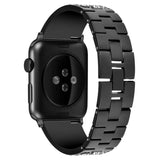Rhinestone Diamond Stainless Steel Loop strap For apple watch band 44mm 40mm Metal Bracelet For iwatch Series 4/3/2/1 38mm 42mm