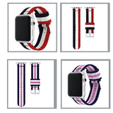 Nylon Watchband For Apple Watch Bands Series 6 5 4 SE 40mm 44mm Sports Breathable Bracelet For iWatch Band 6 5 3 38mm 42mm Strap