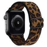 Adjustable Elastic Nylon solo Loop Strap for Apple watch band 44mm 40mm 38mm 42mm Scrunchie bracelet iWatch series 3 4 5 6 se