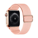 New Sport Solo Loop Band for Apple Watch Series 6 Se 5 4 3 Fabric Nylon Bracelet for IWatch 44mm 40mm 38mm 42mm Free Adjustment