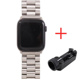 Band For Apple Watch 4 5 44mm 40mm 42mm 38mm 1/2/3 Metal Stainless Steel Bracelet Strap for iWatch Series Accessories
