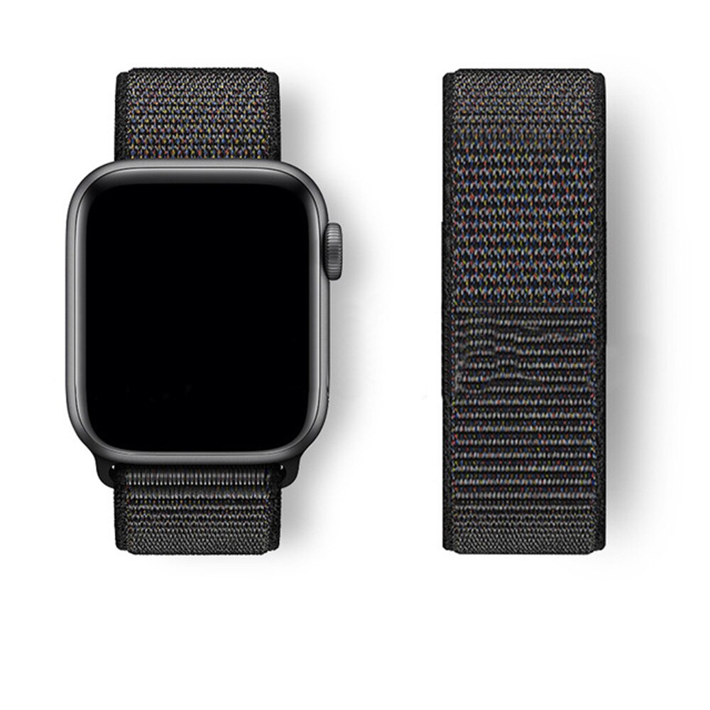 Nylon Loop Strap For Apple Watch 6/SE/5/4 42MM 44MM Band Replacement Wristband For iwatch 3/2/1 38MM 40MM Bracelet Accessories