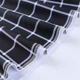 High Waist Plaid Mini Short A Line Pleated Skirts Casual Summer Punk Gothic Skirt