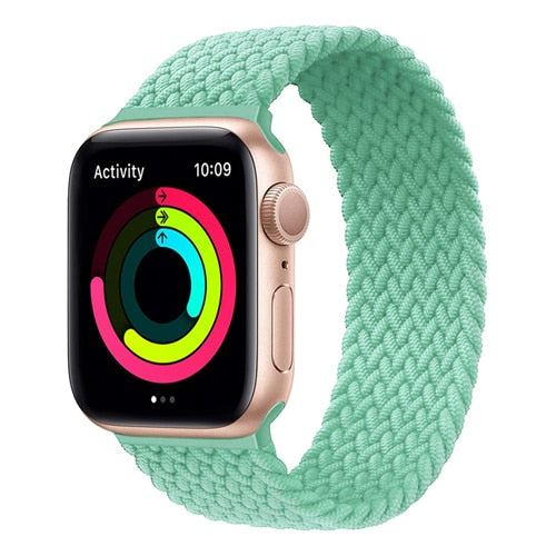 Solo Loop strap For Apple watch band 44mm 40mm iwatch band 42mm 38mm Elastic Braided nylon wristband apple watch 6/5/4/3/2/1/SE
