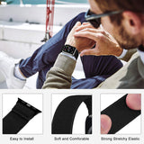 Scrunchie Strap for Apple watch band 38mm 40mm 41mm 42mm 44mm 45mm Adjustable Elastic Nylon solo Loop bracelet iWatch series 3 4 5 6 se