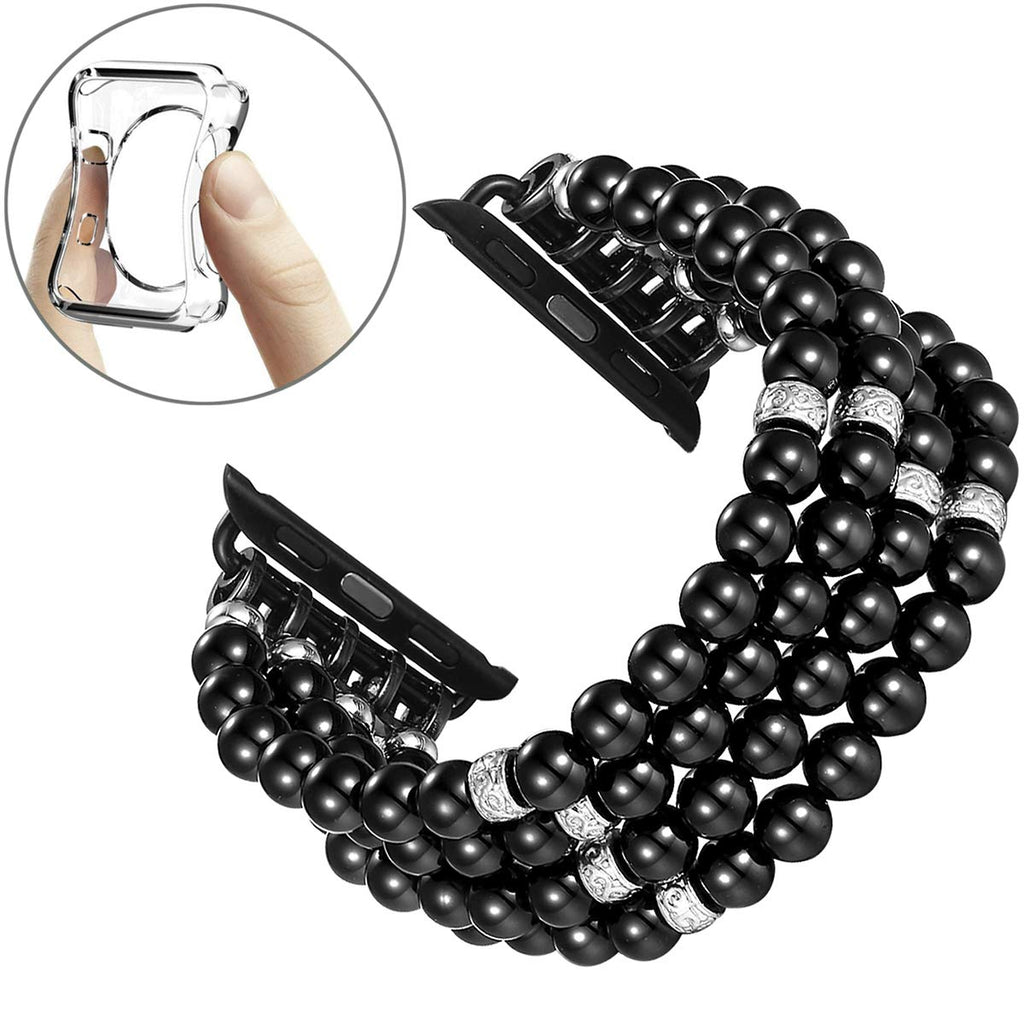 jewelry watch strap + case for Apple Watch bracelet
