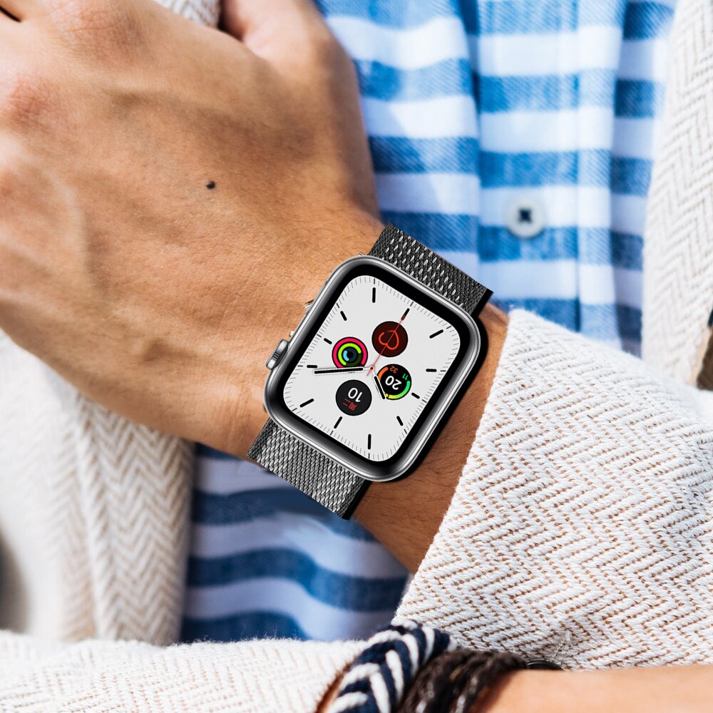 Sport Band For Apple watch Series 6/5/4 40MM 44MM Nylon Loop Soft Breathable Wrist Strap for iwatch series 6 5 4 3 2 1 38MM 42MM