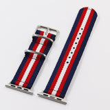 Nato Nylon Strap For iWatch 4 3 2 1 Watchband 42mm 44mm for Apple Watch Band 38mm 40mm For Russian flag stripes Wrist Bracelet