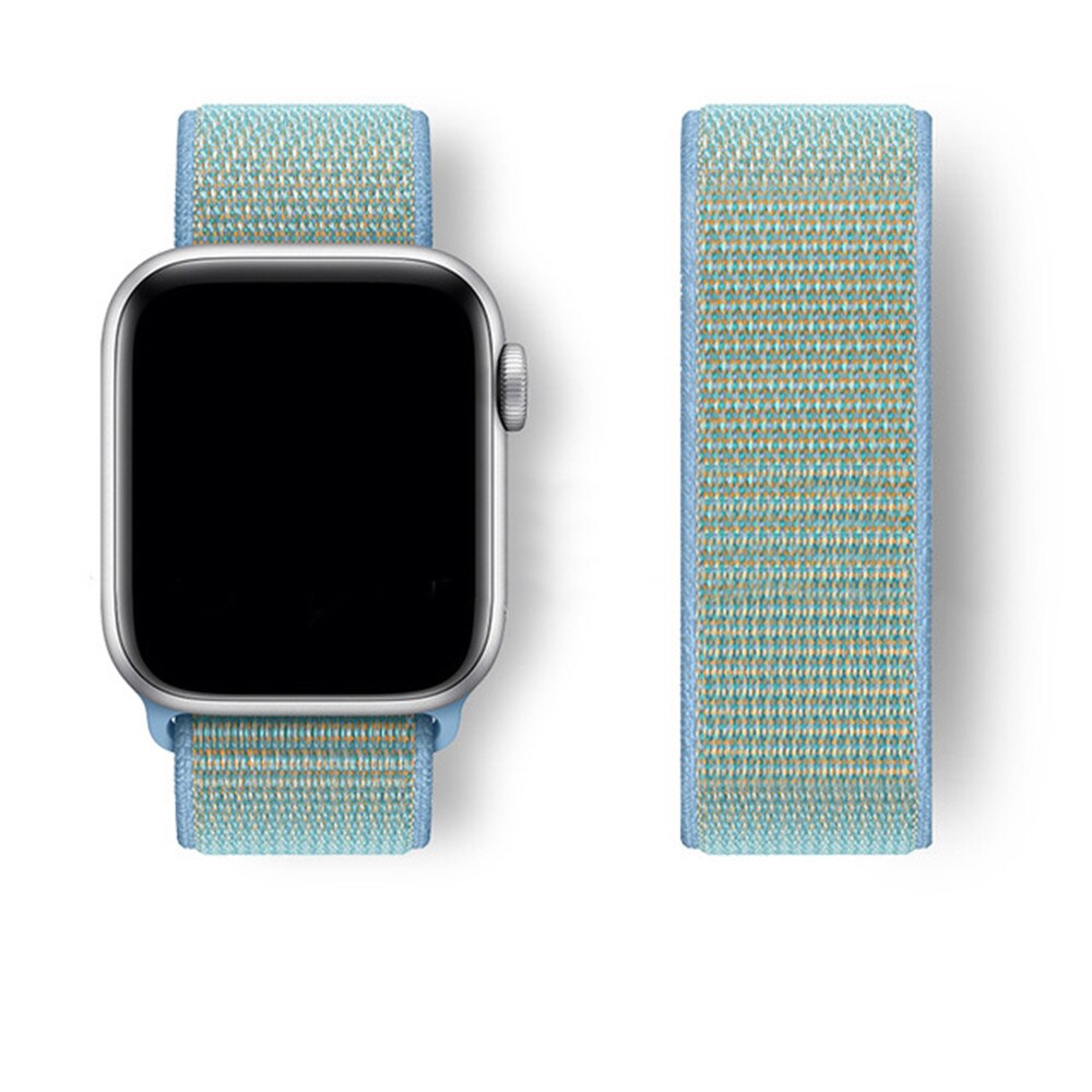 Nylon Loop Strap For Apple Watch 6/SE/5/4 42MM 44MM Band Replacement Wristband For iwatch 3/2/1 38MM 40MM Bracelet Accessories