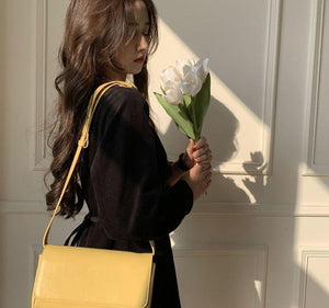 Black Midi Dress Women Elegant One Piece Dress Korean Fashion Winter Vintage Clothing Long Sleeve Evening Party Dress Polo