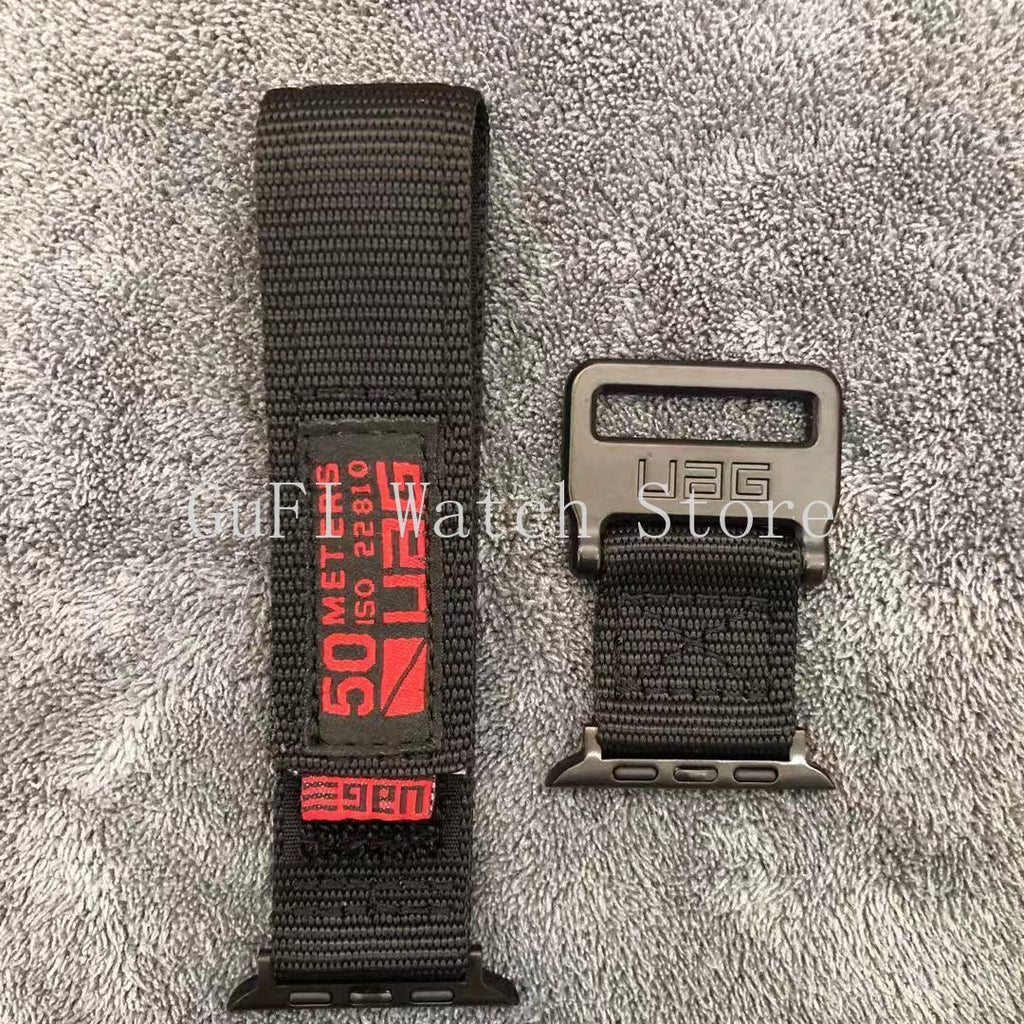 nylon sport watch band for Apple watch 6 se 5 4 40mm 44mm loop strapwatchbands for iwatch 5 6 2 3 38mm 42mm bracelet wristbelt